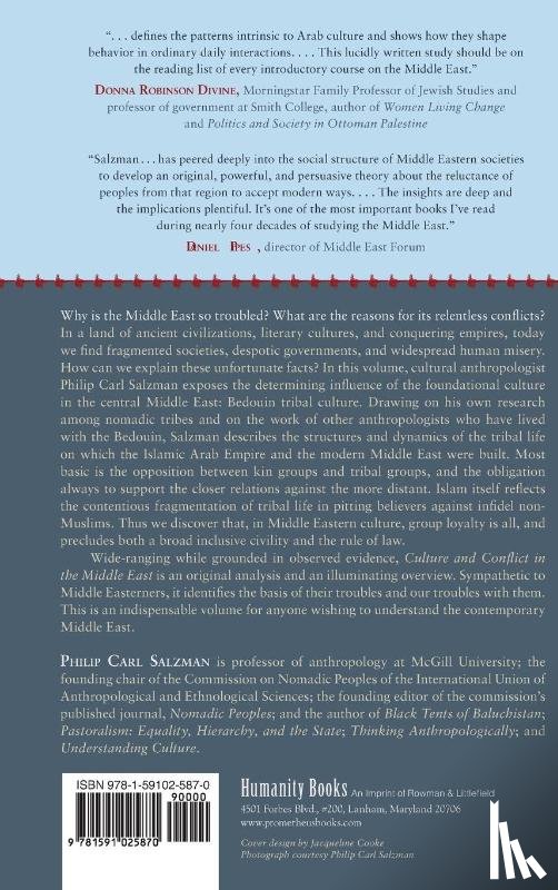 Salzman, Philip Carl - Culture and Conflict in the Middle East