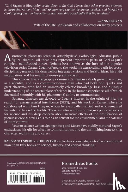 Spangenburg, Ray, Moser, Kit - Carl Sagan