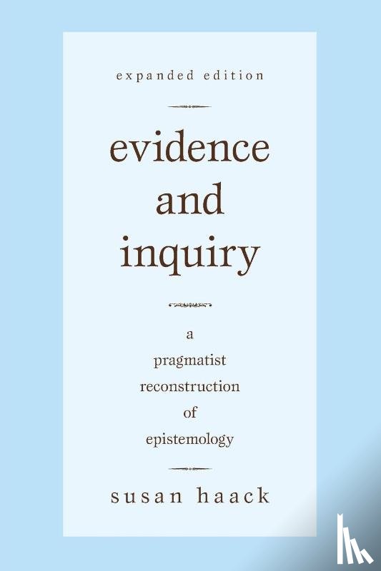 Haack, Susan - Evidence and Inquiry