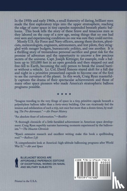 Ryan, Craig - Pre-Astronauts