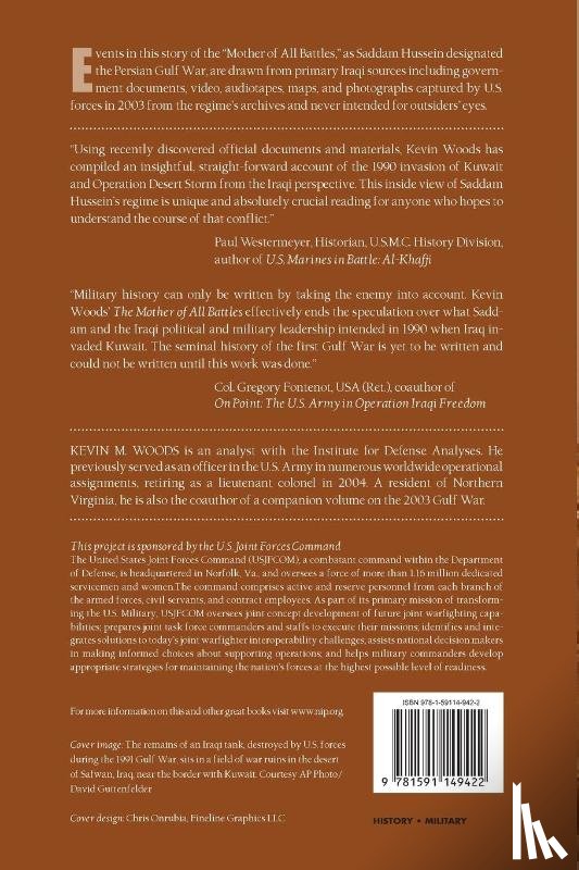 Woods, Kevin M. - Mother of All Battles