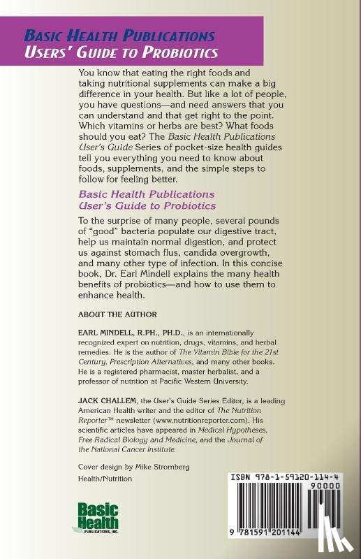 Mindell, Earl L - User'S Guide to Probiotics