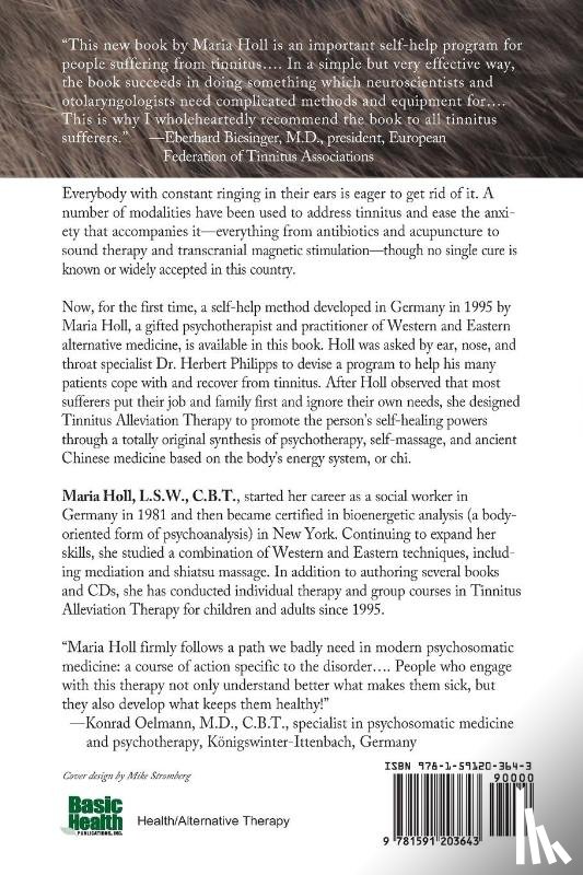 Holl, Maria (Maria Holl) - Tinnitus Alleviation Therapy