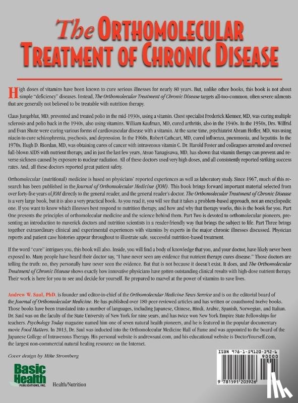  - Orthomolecular Treatment of Chronic Disease