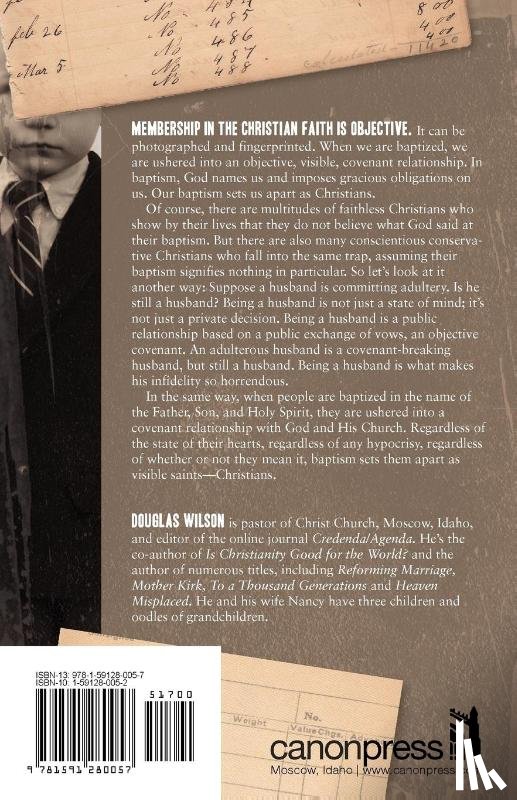 Wilson, Douglas - Reformed is Not Enough