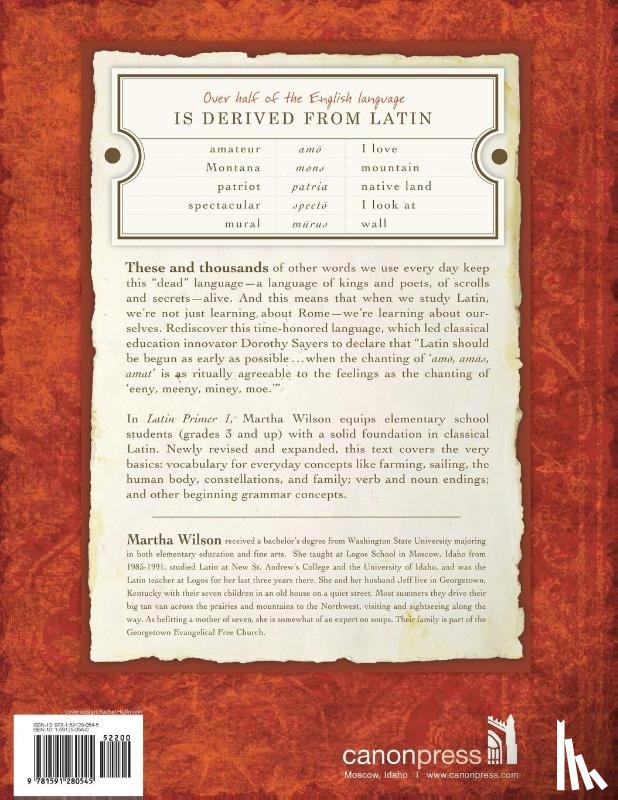 Wilson, Martha - Latin Primer 1 Student Edition (Student)