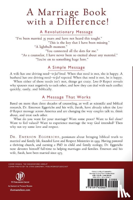Eggerichs, Dr. Emerson - Love and Respect