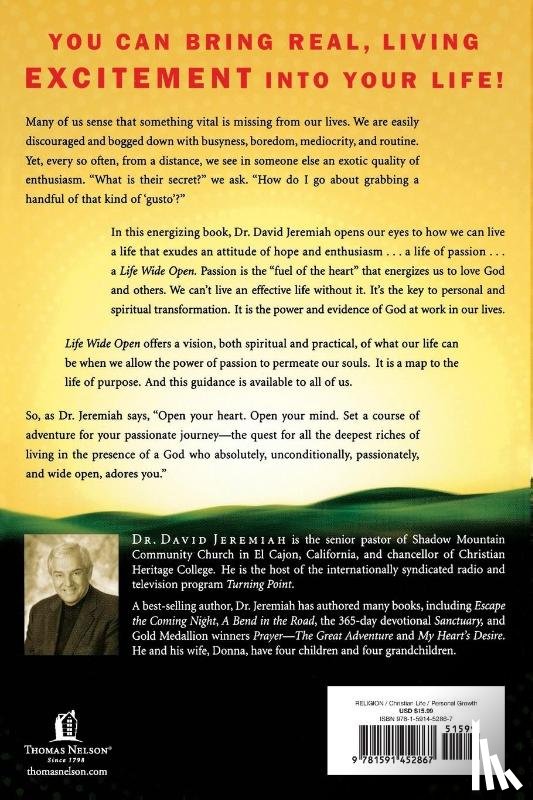 Jeremiah, Dr. David - Life Wide Open