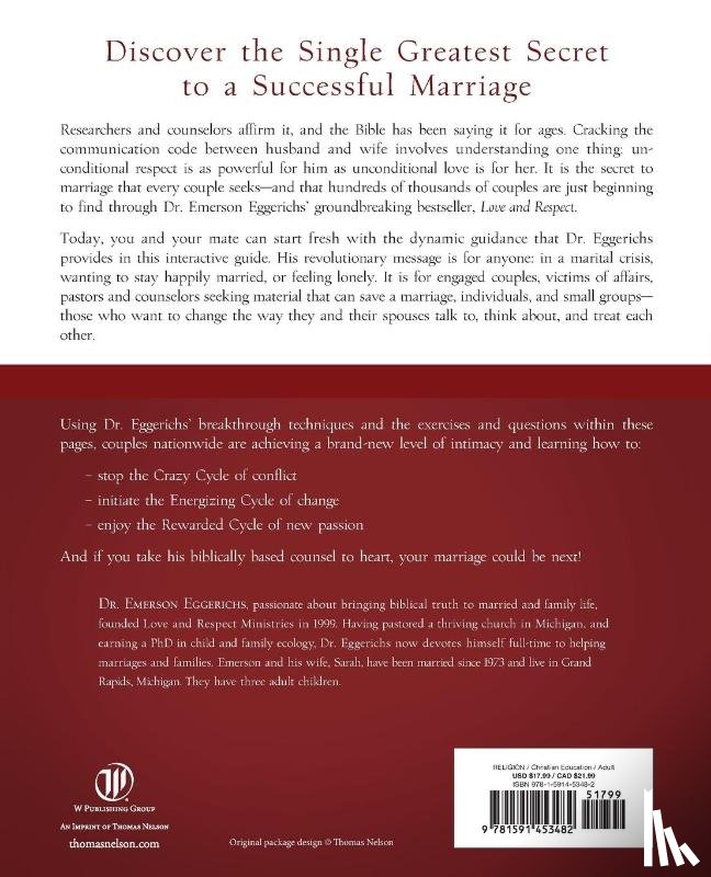 Eggerichs, Dr. Emerson - Love and Respect Workbook
