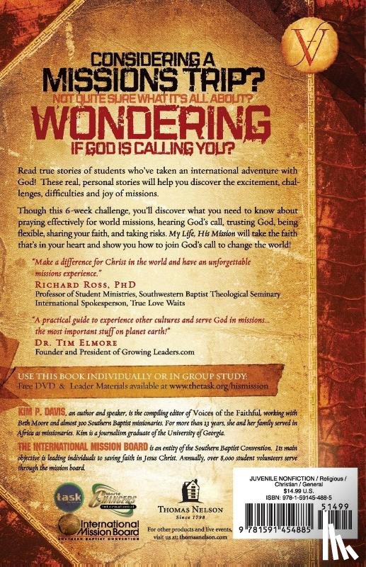 Davis, Kim P. - My Life, His Mission