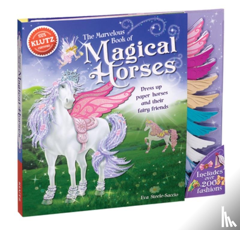 Klutz - Magical Horses [With Storage Envelope and 6 Paper Horses, 3 Paper-Doll Fairies, 4 Background and Punch-Out(s)]