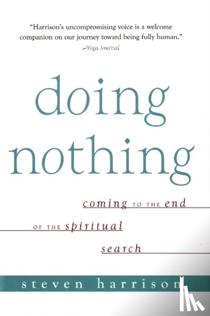 Harrison, Steven - Doing Nothing