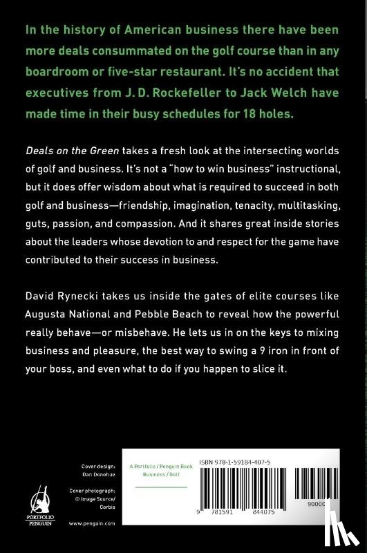 Rynecki, David - Deals On The Green