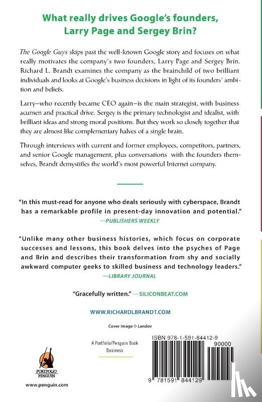 Brandt, Richard L. - Google Guys