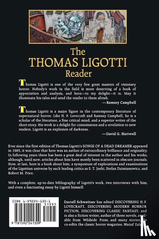 Schweitzer, Darrell - The Thomas Ligotti Reader