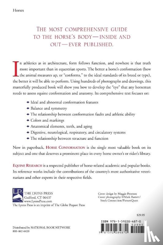 Equine Research - Horse Conformation