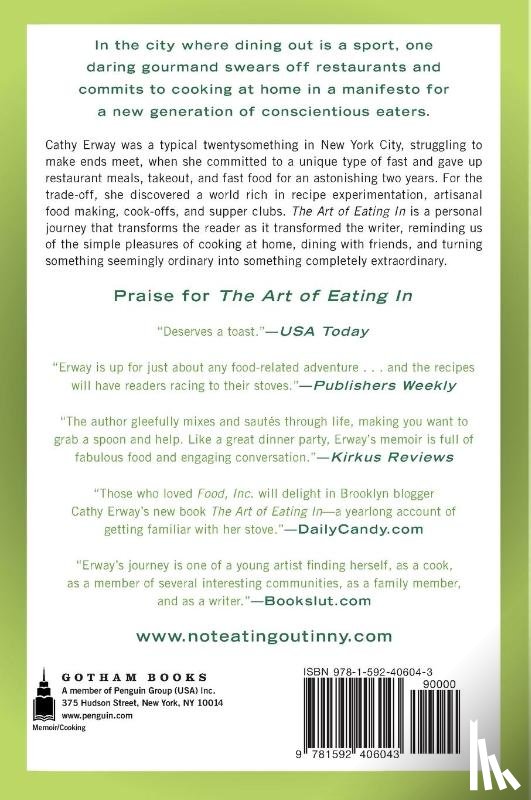 Erway, Cathy - The Art of Eating In