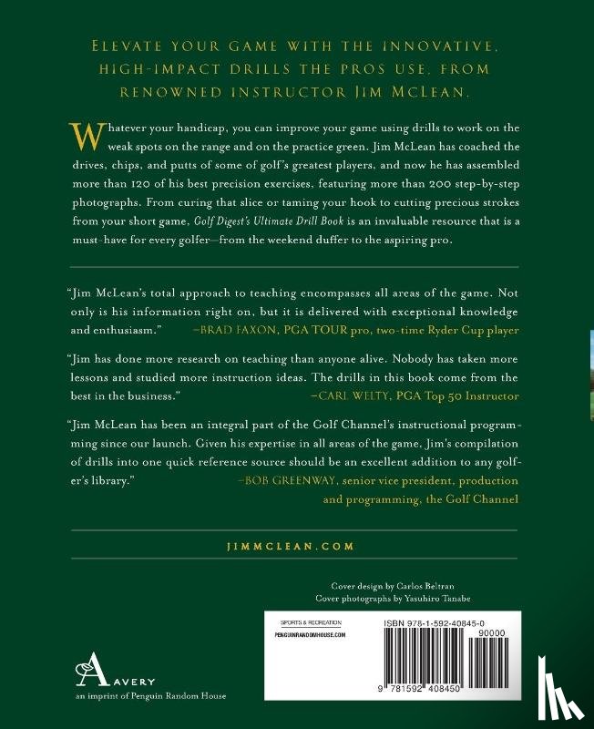 McLean, Jim - Golf Digest's Ultimate Drill Book