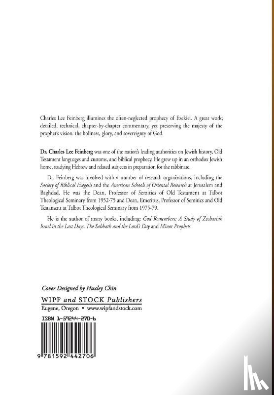 Feinberg, Charles L - The Prophecy of Ezekiel