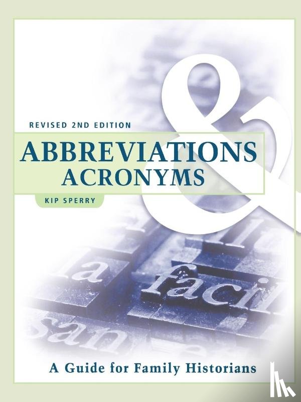 Sperry, Kip - Abbreviations & Acronyms