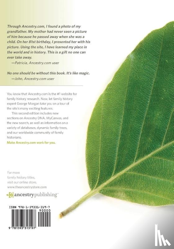 Morgan, George G. - Official Guide to Ancestry.com, 2nd edition