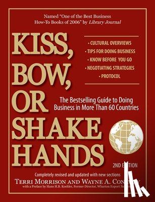 Morrison, Terri, Conaway, Wayne A. - Kiss, Bow, or Shake Hands, 2nd Edition