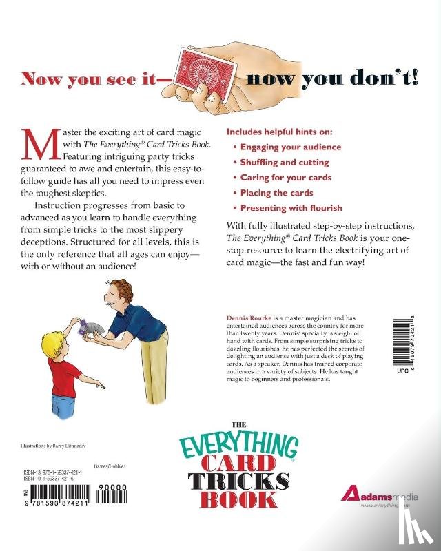 The Everything Card Tricks Book - Rourke, Dennis
