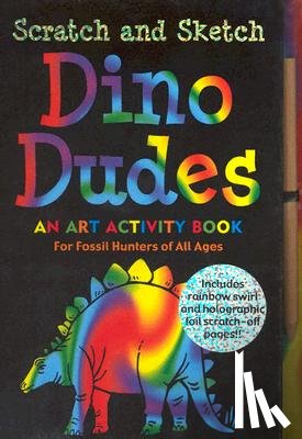 Peter Pauper Press, Inc - Scratch & Sketch Dino Dudes (Trace-Along) [With Wooden Stylus for Drawing]