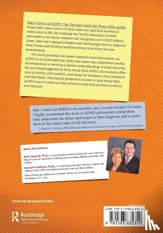 Spodak, Ruth, Stefano, Kenneth - Take Control of ADHD