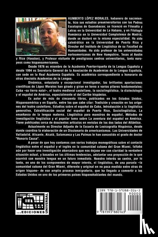 López Morales, Humberto - LOS CUBANOS DE MIAMI. LENGUA Y SOCIEDAD