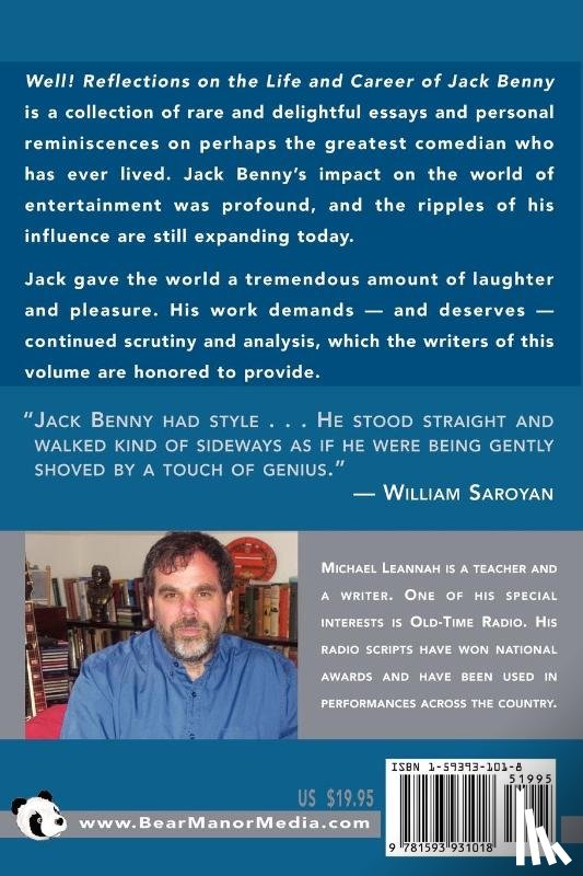 Leannah, Michael - Well! Reflections on the Life & Career of Jack Benny
