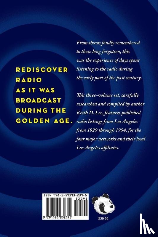 Lee, Keith D - The Los Angeles Old-Time Radio Schedule Book Volume 3, 1946-1954
