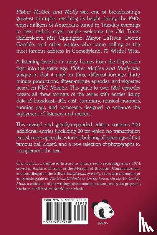 Shulz, Clair - Fibber McGee and Molly