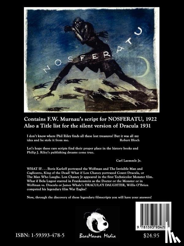 Riley, Philip J - Dracula Starring Lon Chaney - An Alternate History for Classic Film Monsters