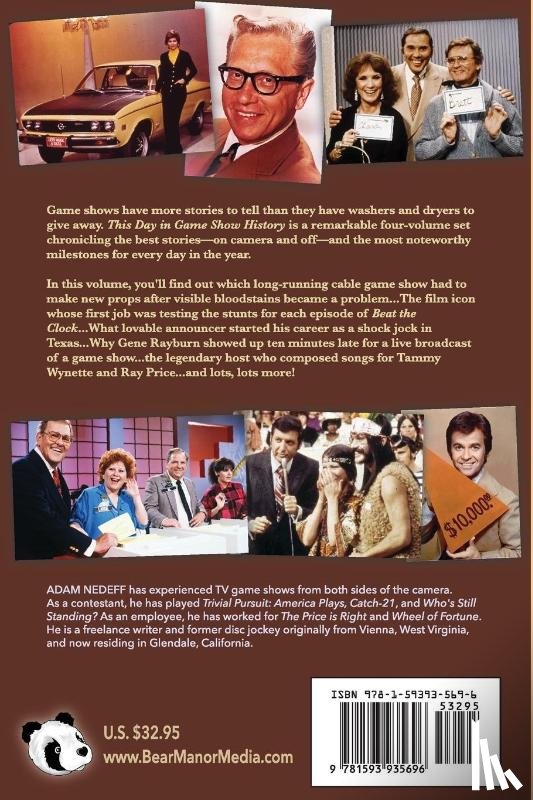 Nedeff, Adam - This Day in Game Show History- 365 Commemorations and Celebrations, Vol. 1