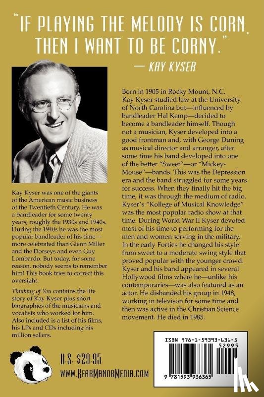 Hair, Raymond D - Thinking of You - The Story of Kay Kyser