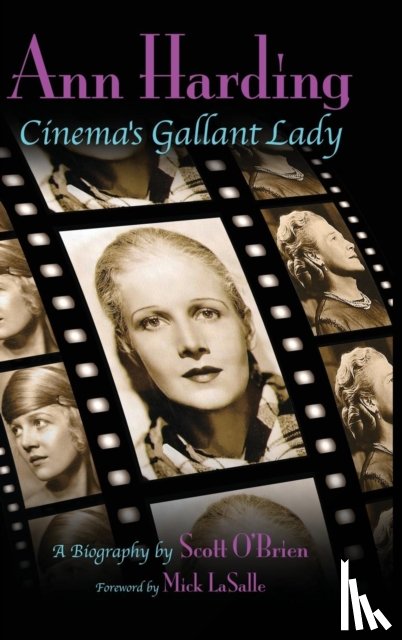 O'Brien, Scott - Ann Harding - Cinema's Gallant Lady (hardback)