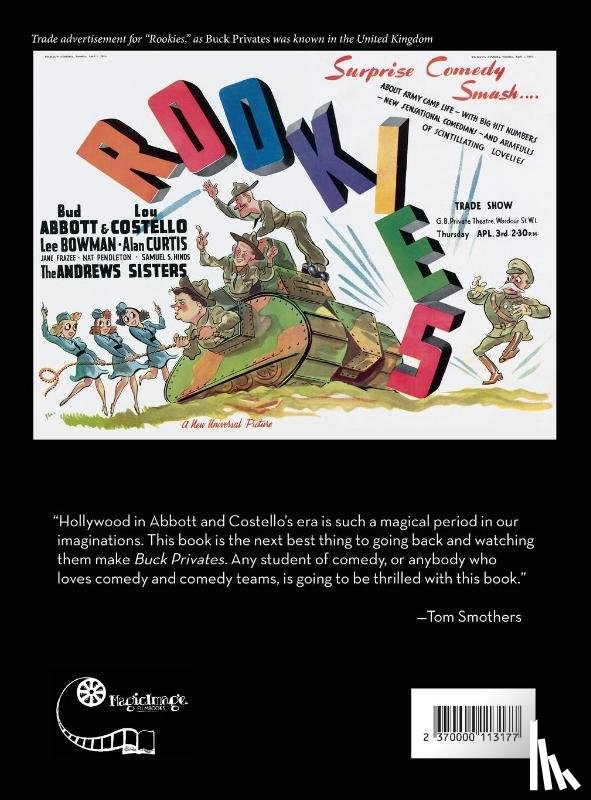  - Buck Privates - The Abbott and Costello Screenplay (hardback)