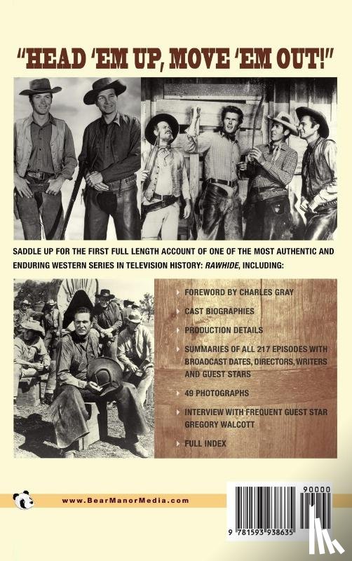 Greenland, David R - Rawhide - A History of Television's Longest Cattle Drive (hardback)