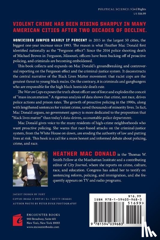 Mac Donald, Heather - The War on Cops