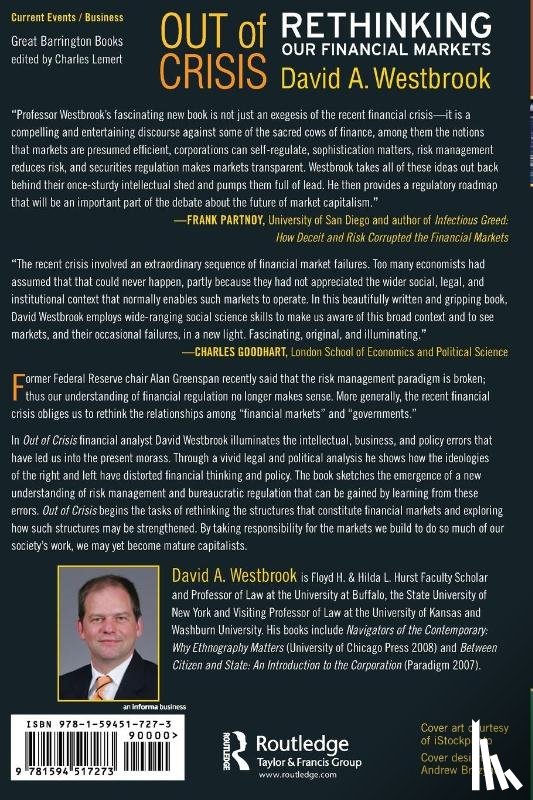 Westbrook, David A. - Out of Crisis