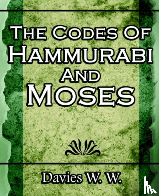 Davies W, W - The Codes Of Hammurabi And Moses