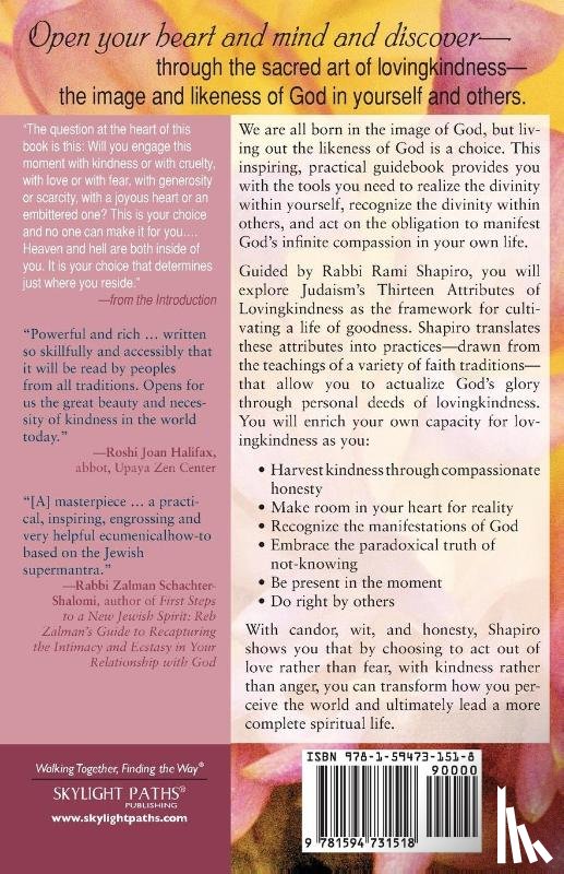 Shapiro, Rabbi Rami - The Sacred Art of Lovingkindness
