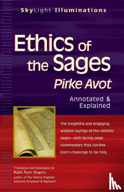 Shapiro, Rabbi Rami M - Ethics of the Sages