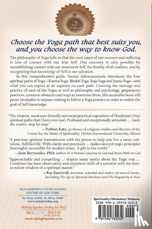 Adiswarananda, Swami - The Four Yogas