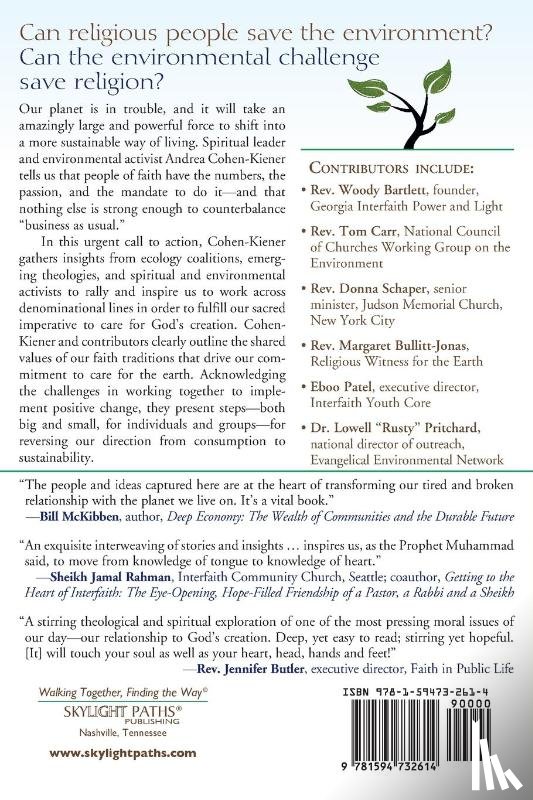 Cohen-Kiener, Andrea - Claiming Earth as Common Ground