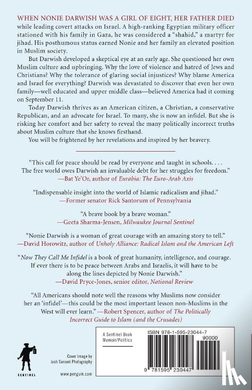 Darwish, Nonie - Now They Call Me Infidel