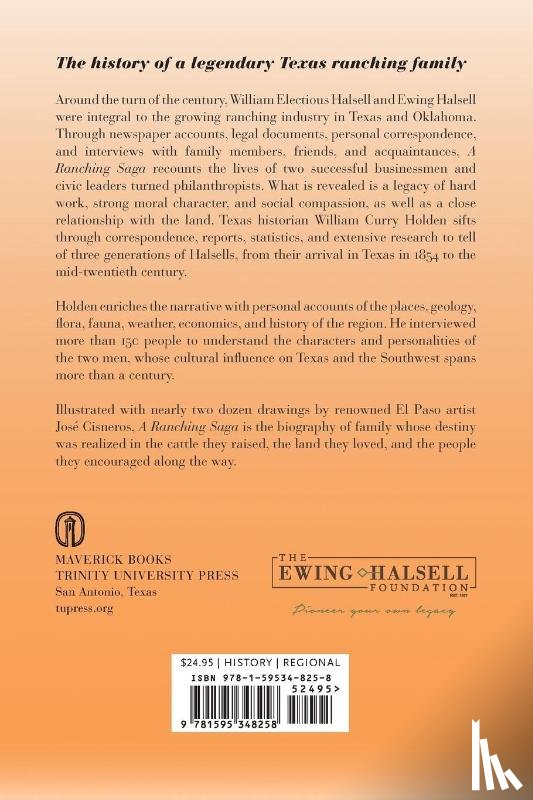 Holden, William Curry - A Ranching Saga