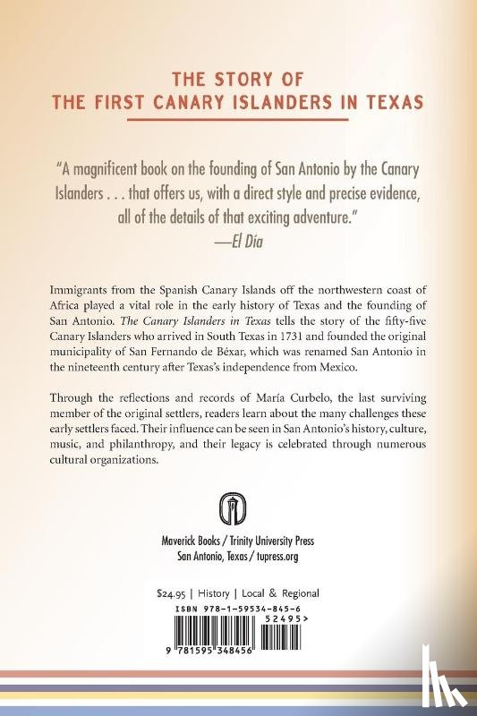 Curbelo Fuentes, Armando - The Canary Islanders in Texas