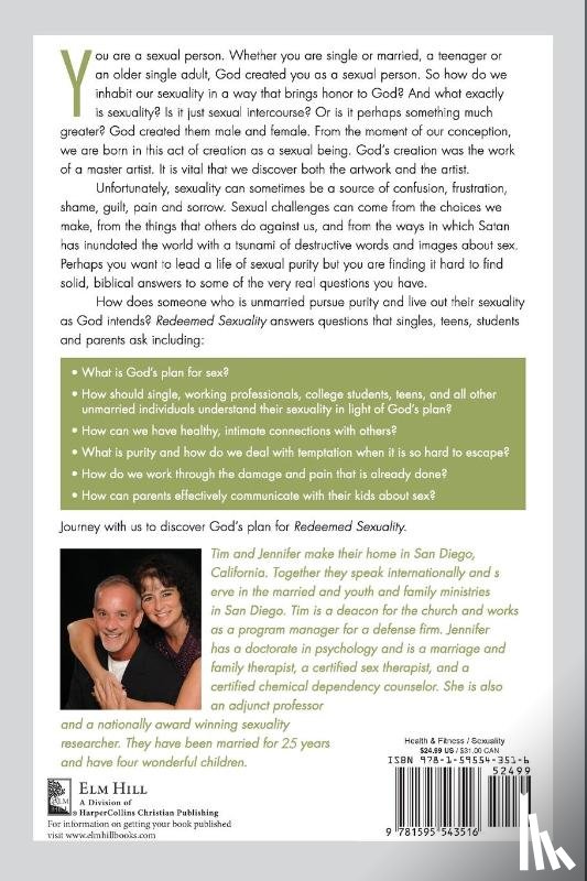 Konzen, Tim, Konzen, Dr. Jennifer - Redeemed Sexuality